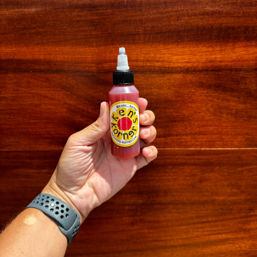 Aunty Kendra’s Lemon Li Hing Mui Sauce (2 oz)